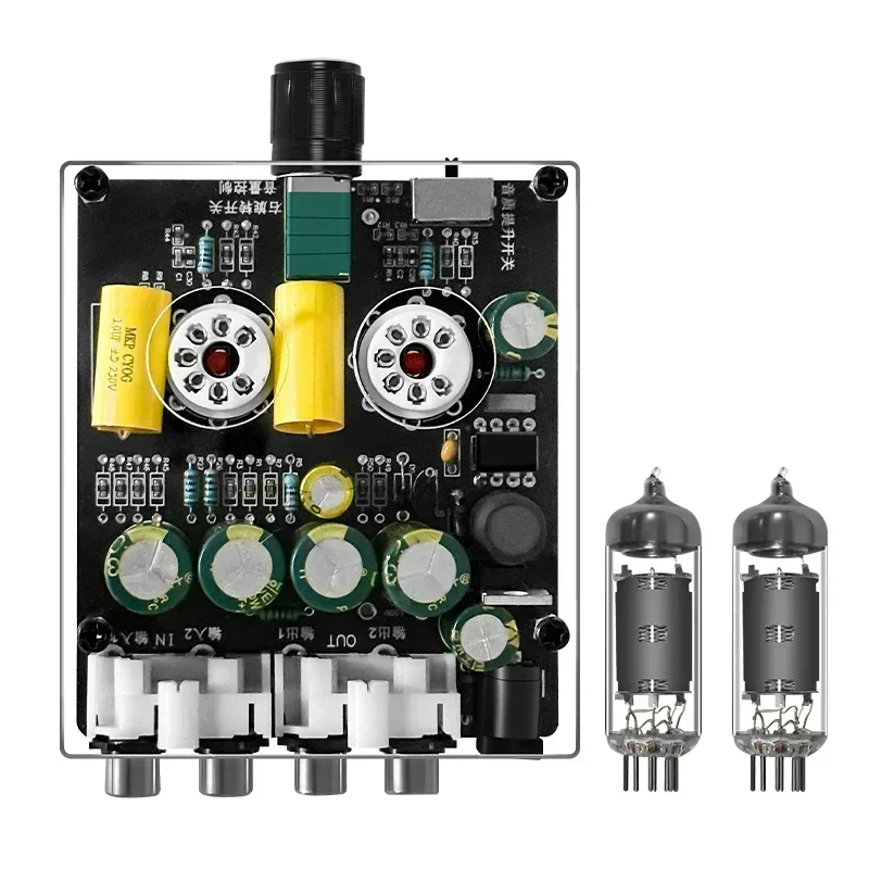 Home Cinema Heos - Preamplifier Tabung 6K4 yang Ditingkatkan, Amplifier