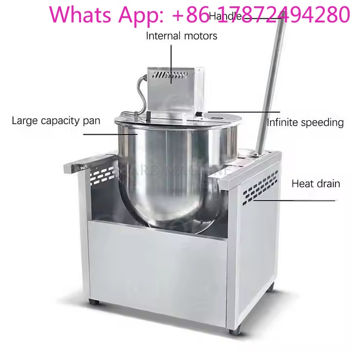 Popcorn Machine Home - Mesin Popcorn Stainless Steel Industri Pemanas