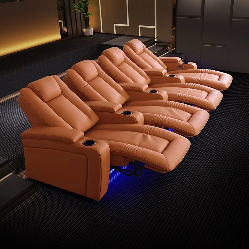 Home Cinema Solution - Sofa Recliner Manual Mewah untuk Bioskop