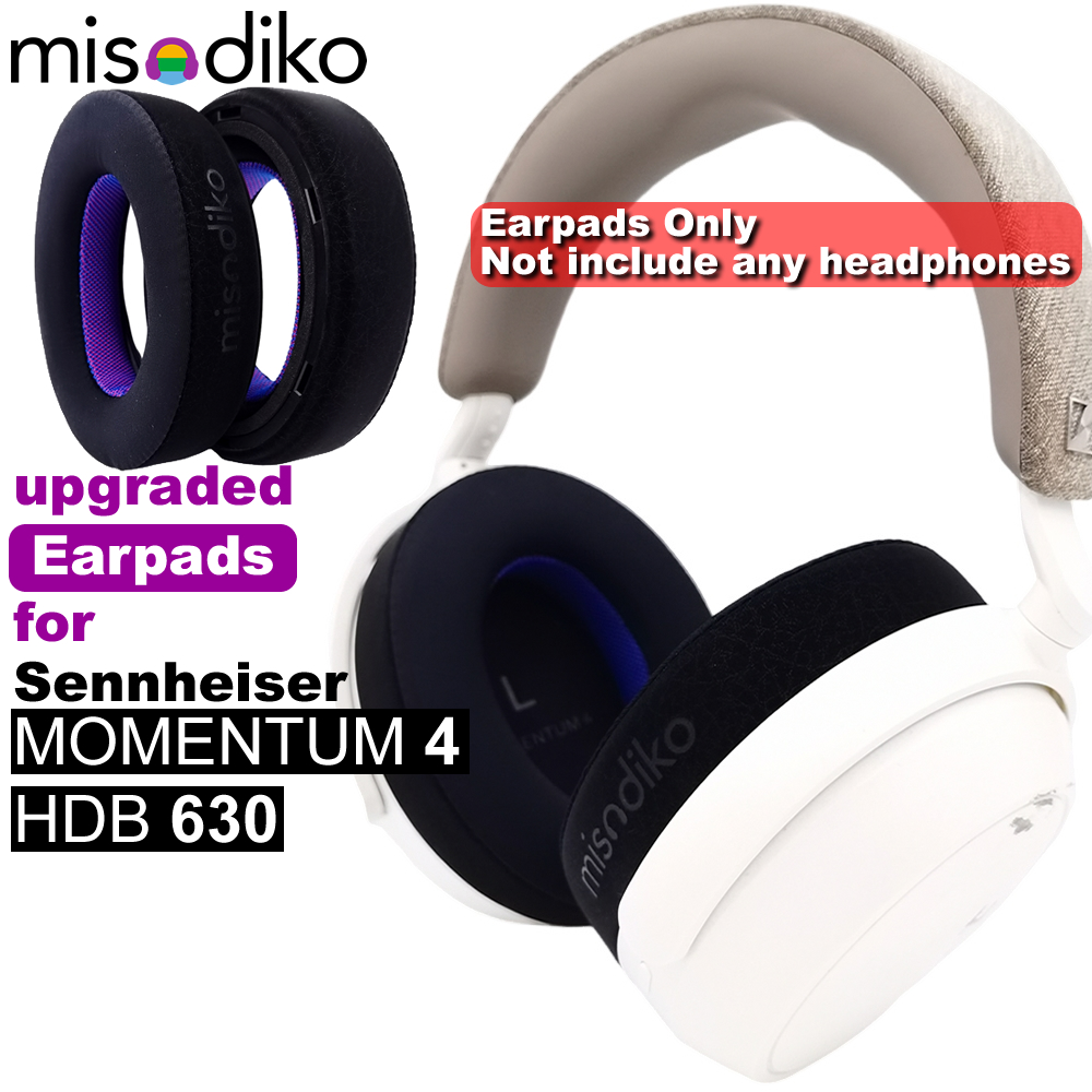 Sennheiser Headphone Momentum 4 - misodiko Pengganti Bantalan Telinga yang Ditingkatkan