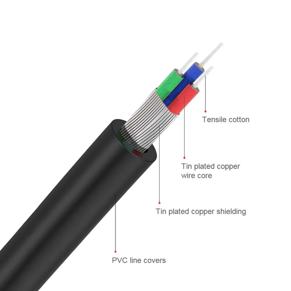Kabel RCA QGeeM 2RCA ke 3.5mm, - Home Cinema Heos ulasan dan harga