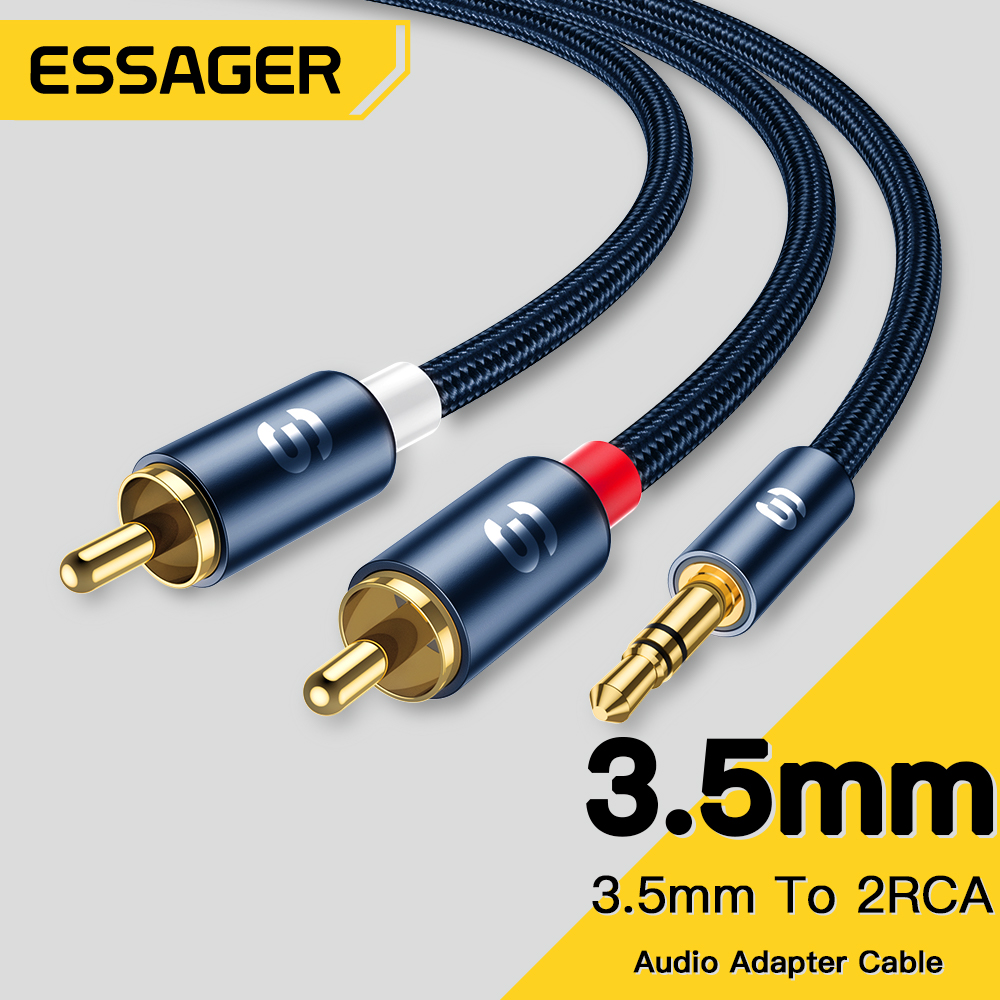 Kabel Audio Essager 3.5Mm Jack - Home Cinema Heos ulasan dan harga
