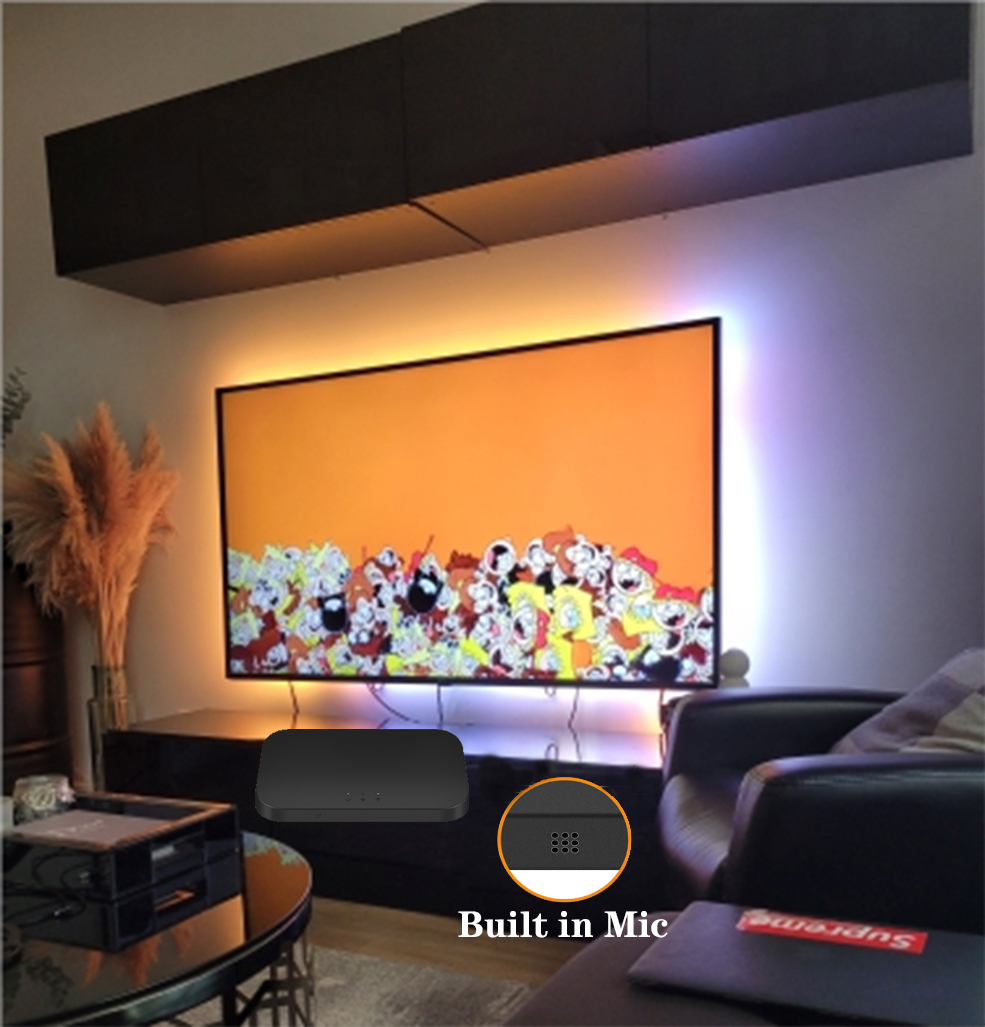 Lampu Latar Led TV Sekitar Pin - Home Cinema Google ulasan dan harga