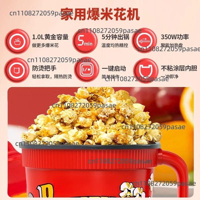 Mesin Popcorn Mini untuk Pengg - Popcorn Machine Home ulasan dan harga