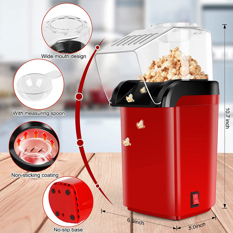 Mesin Popcorn Mini Otomatis Pe - Popcorn Machine Home ulasan dan harga