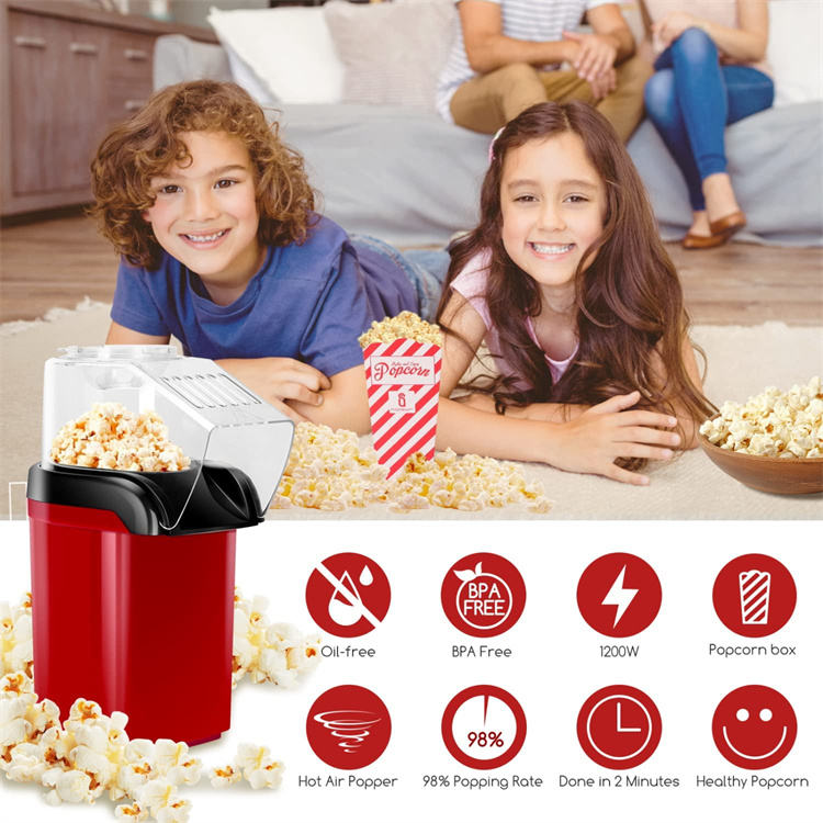 Mesin Popcorn Mini Otomatis Pe - Popcorn Machine Home ulasan dan harga