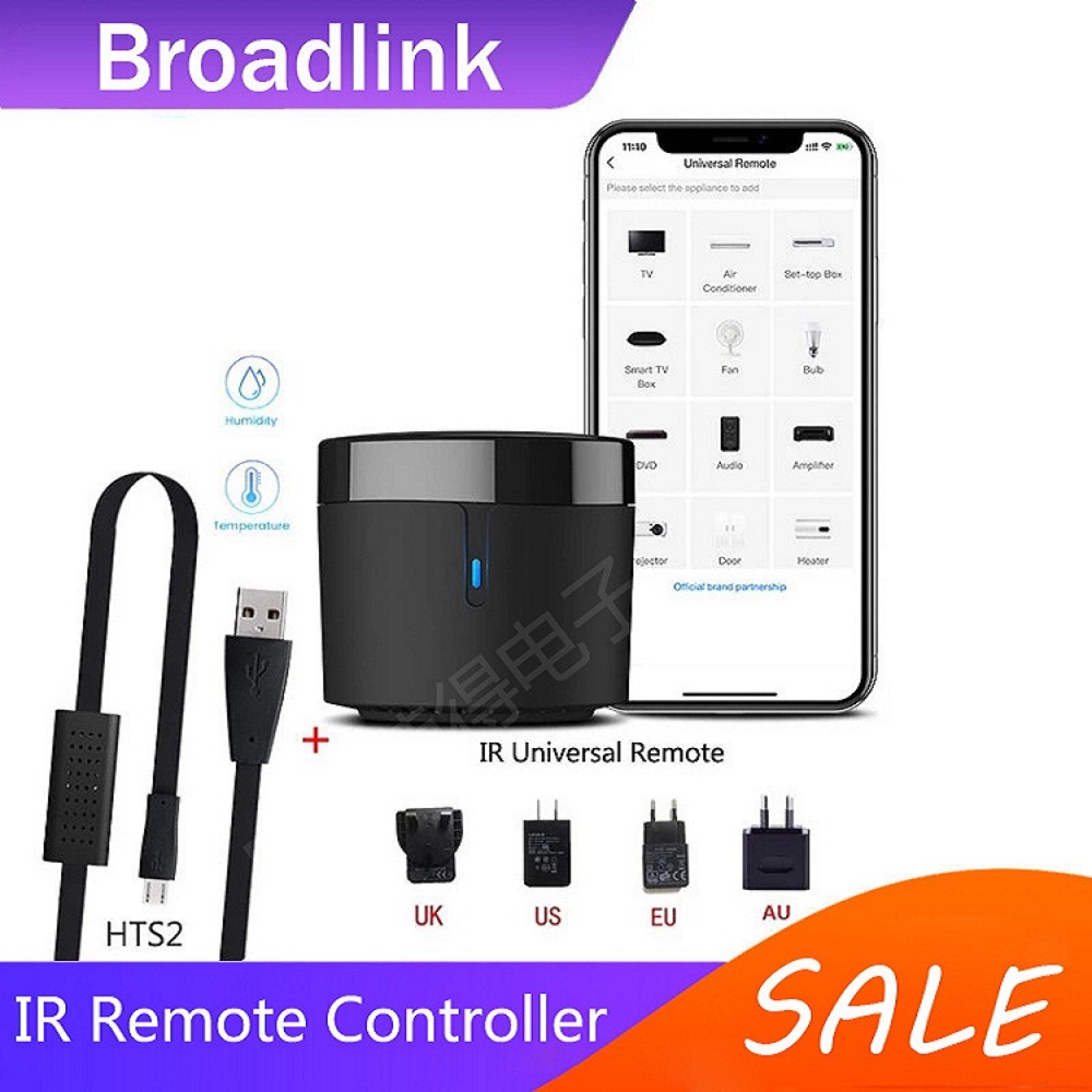 Broadlink RM4mini + HTS2 EU/UK - Home Cinema Google ulasan dan harga