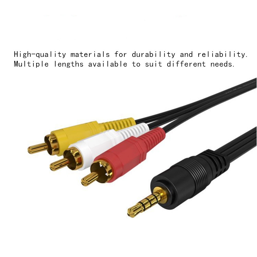 Kabel Audio Video RCA 3.5Mm Ke - Home Cinema Solution ulasan dan harga