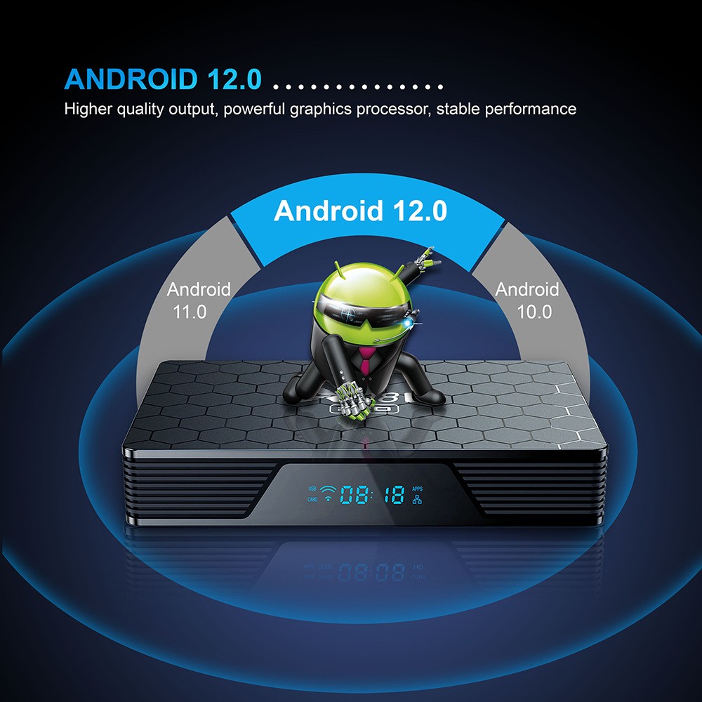 X98H Pro TV Box cerdas, kotak  - Home Cinema Google ulasan dan harga