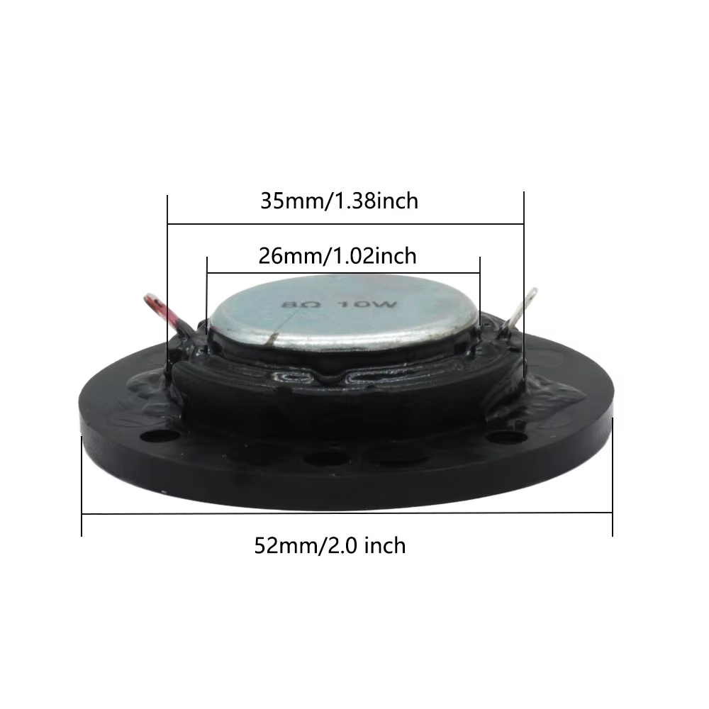 AUIN 2Pcs/lot 52MM Speaker Aud - Home Cinema Panasonic ulasan dan harga