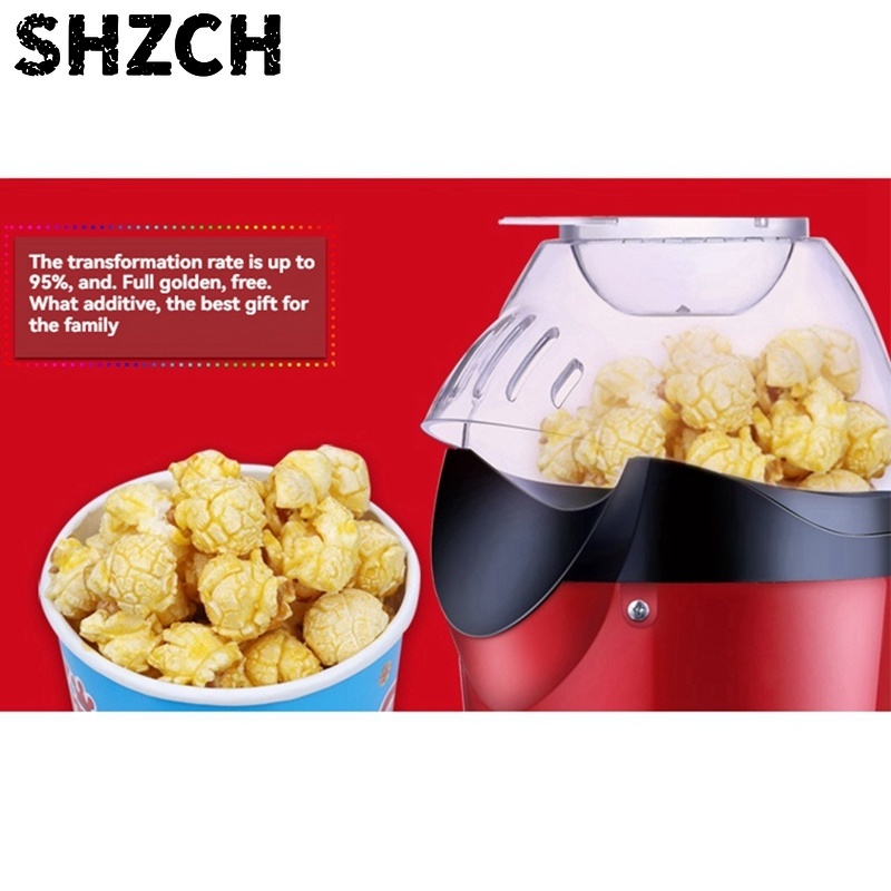 Mesin Popcorn Udara Panas 1200 - Popcorn Machine Home ulasan dan harga