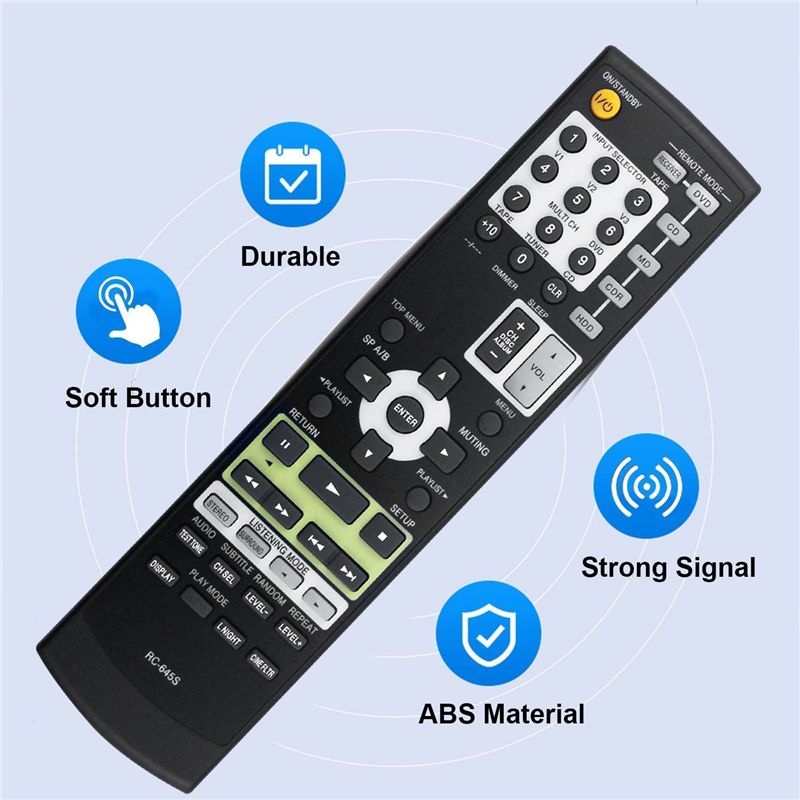 ABKQ-RC-645S Remote Control Pe - Onkyo Home Cinema ulasan dan harga