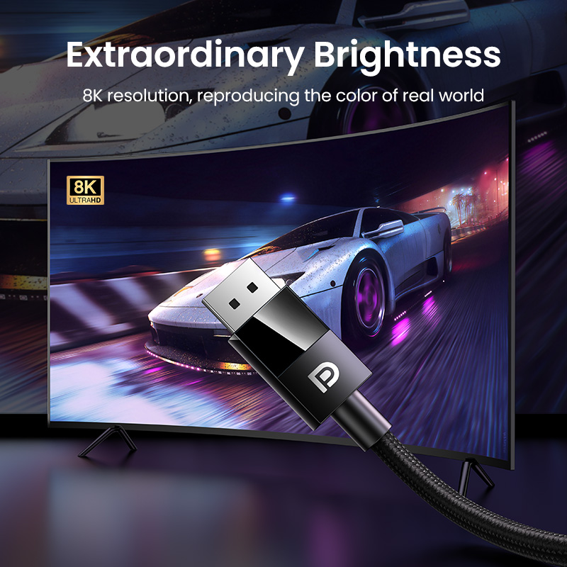 UGREEN Kabel Port Layar 8K unt - Home Cinema Projector Xiaomi ulasan dan harga