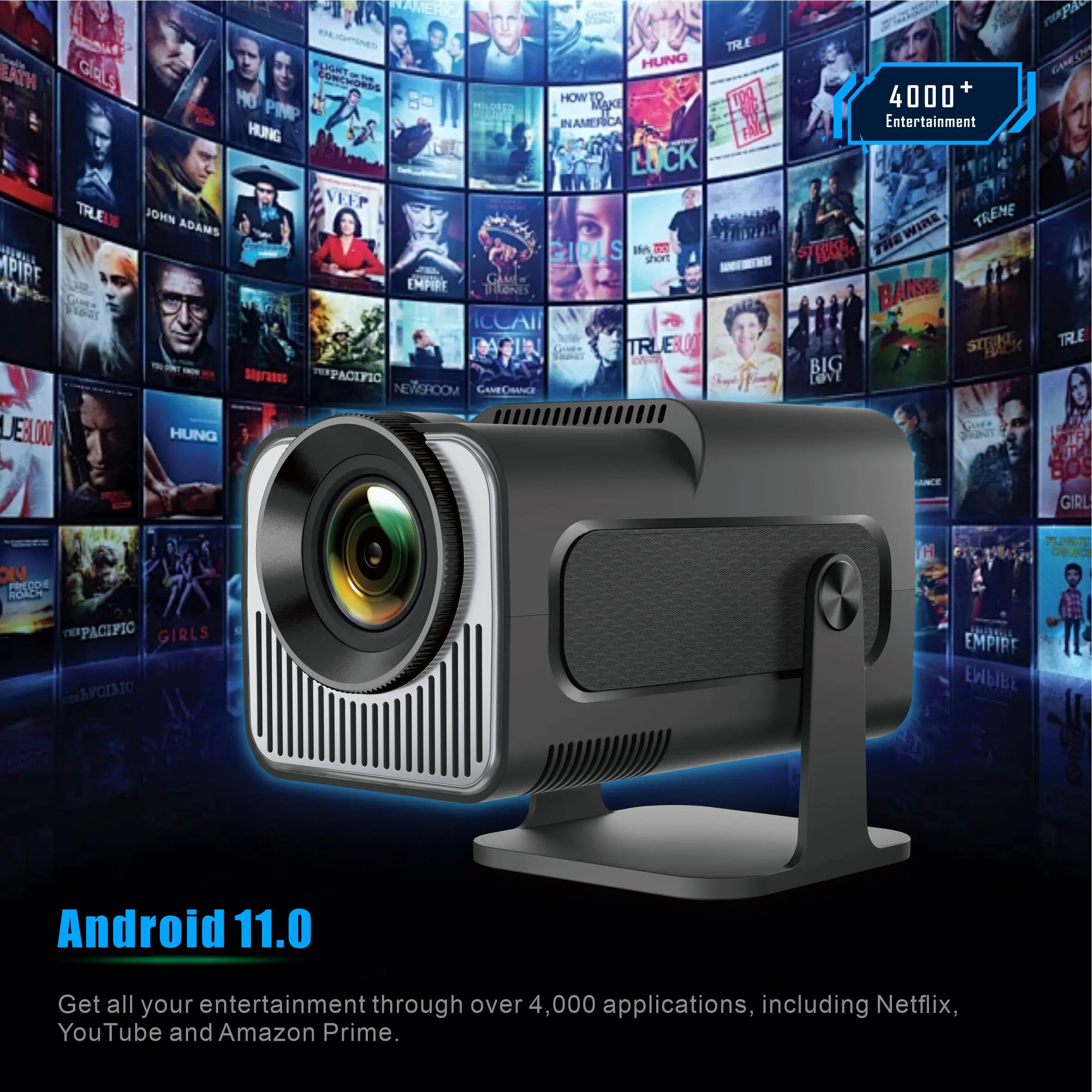 Proyektor Mini Salange HY320 7 - Home Cinema Projector Xiaomi ulasan dan harga