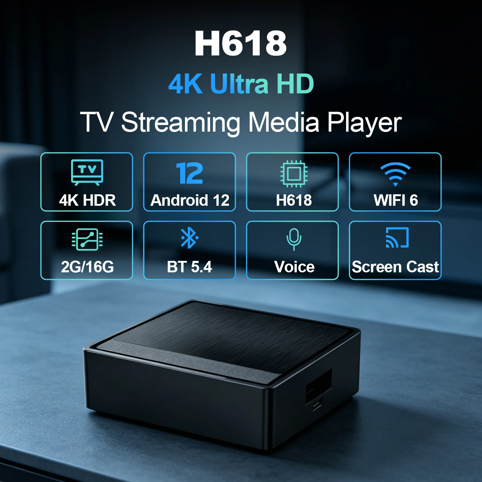 BOXPUT Lemon TV Mini Smart TV  - Home Cinema Google ulasan dan harga